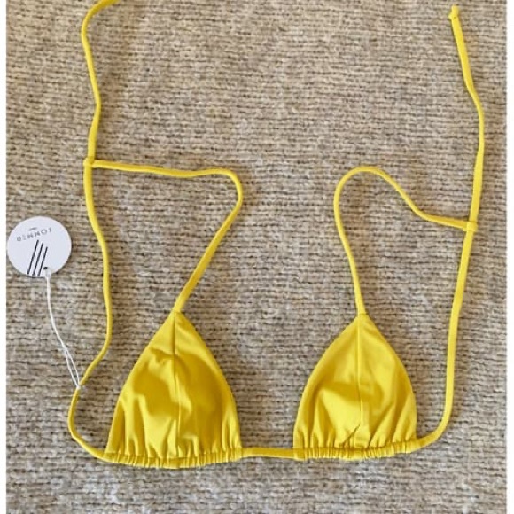 Sommer swim bikini in yellow mustard size XS. Capri top and Rio bottom - Picture 4 of 5